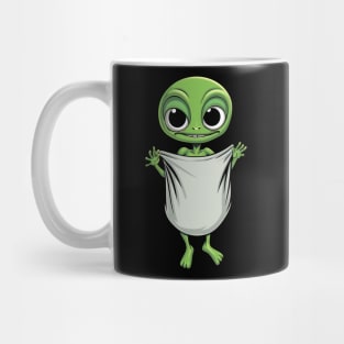 Green Alien Logo Mug